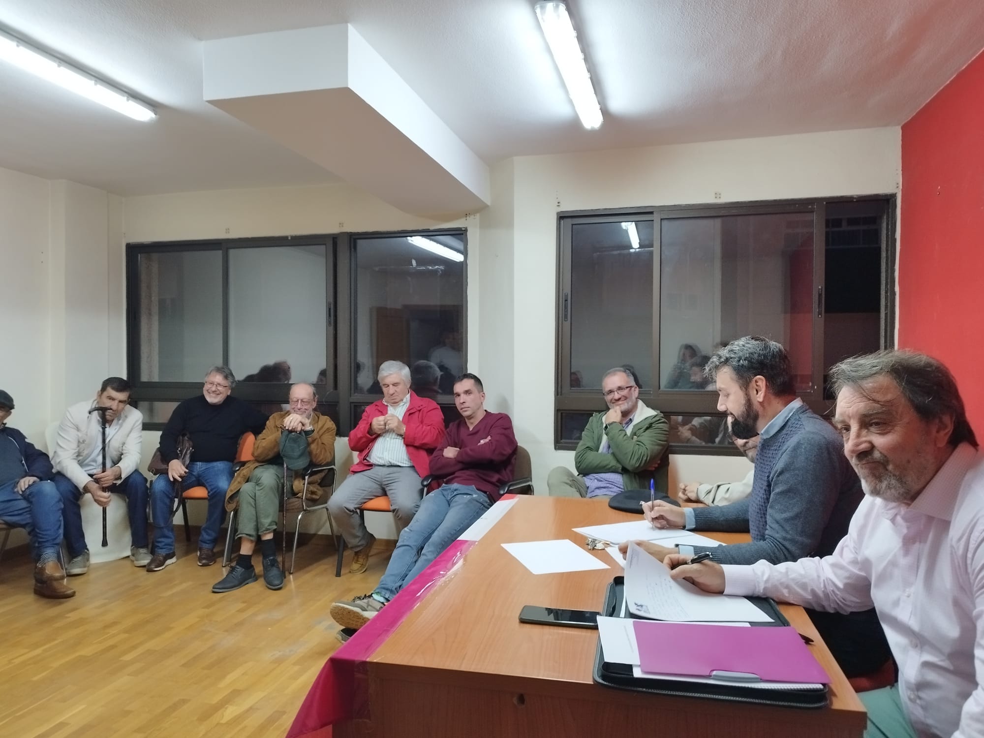 Encuentro de simpatizantes de la UPL en Ponferrada.