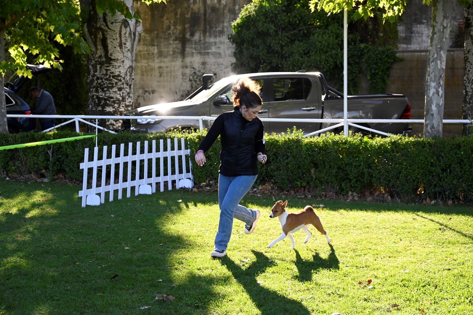 Una imagen de la Exposición Canina celebrada en el Hípico. | L.N.C.