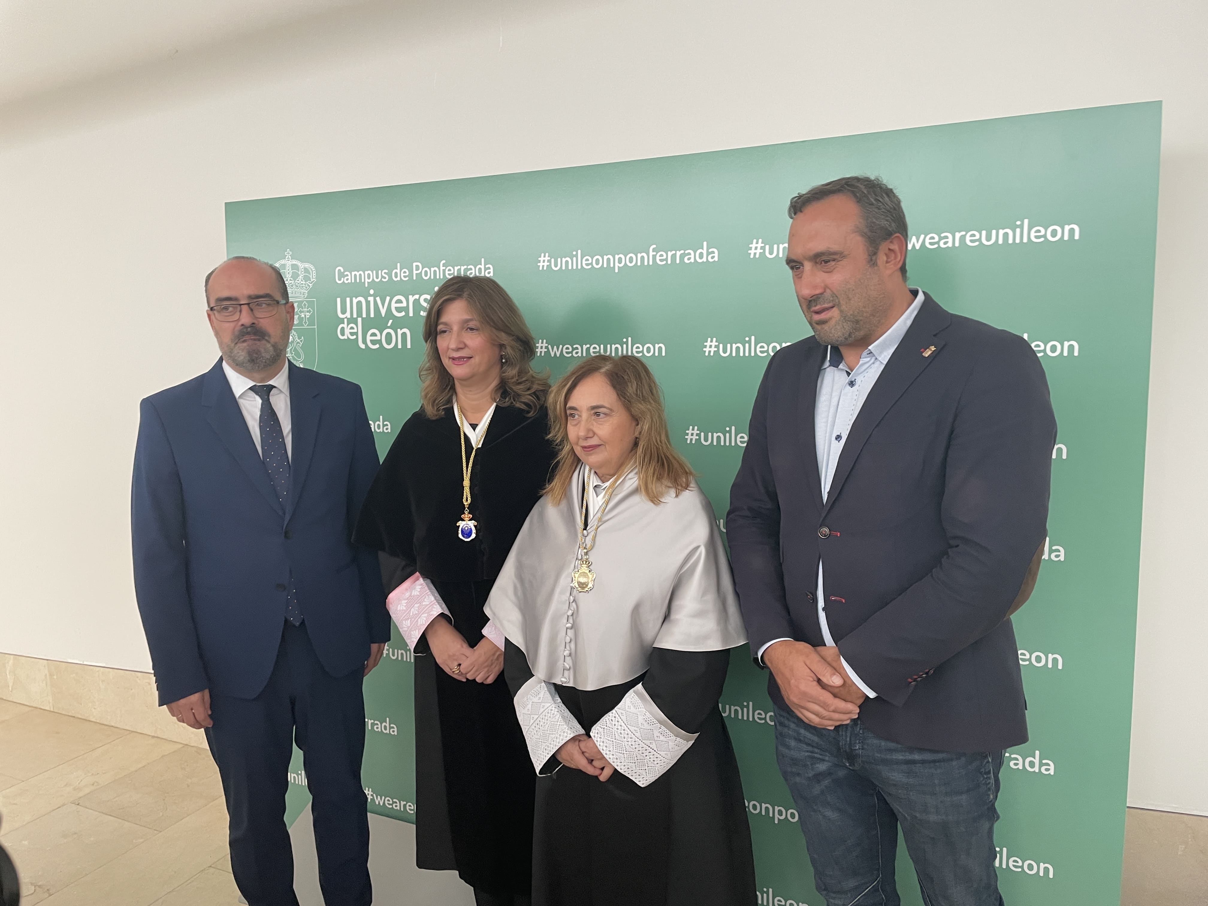 Inauguración del curso 2024/2025 en el Campus de Ponferrada. | JAVIER FERNÁNDEZ