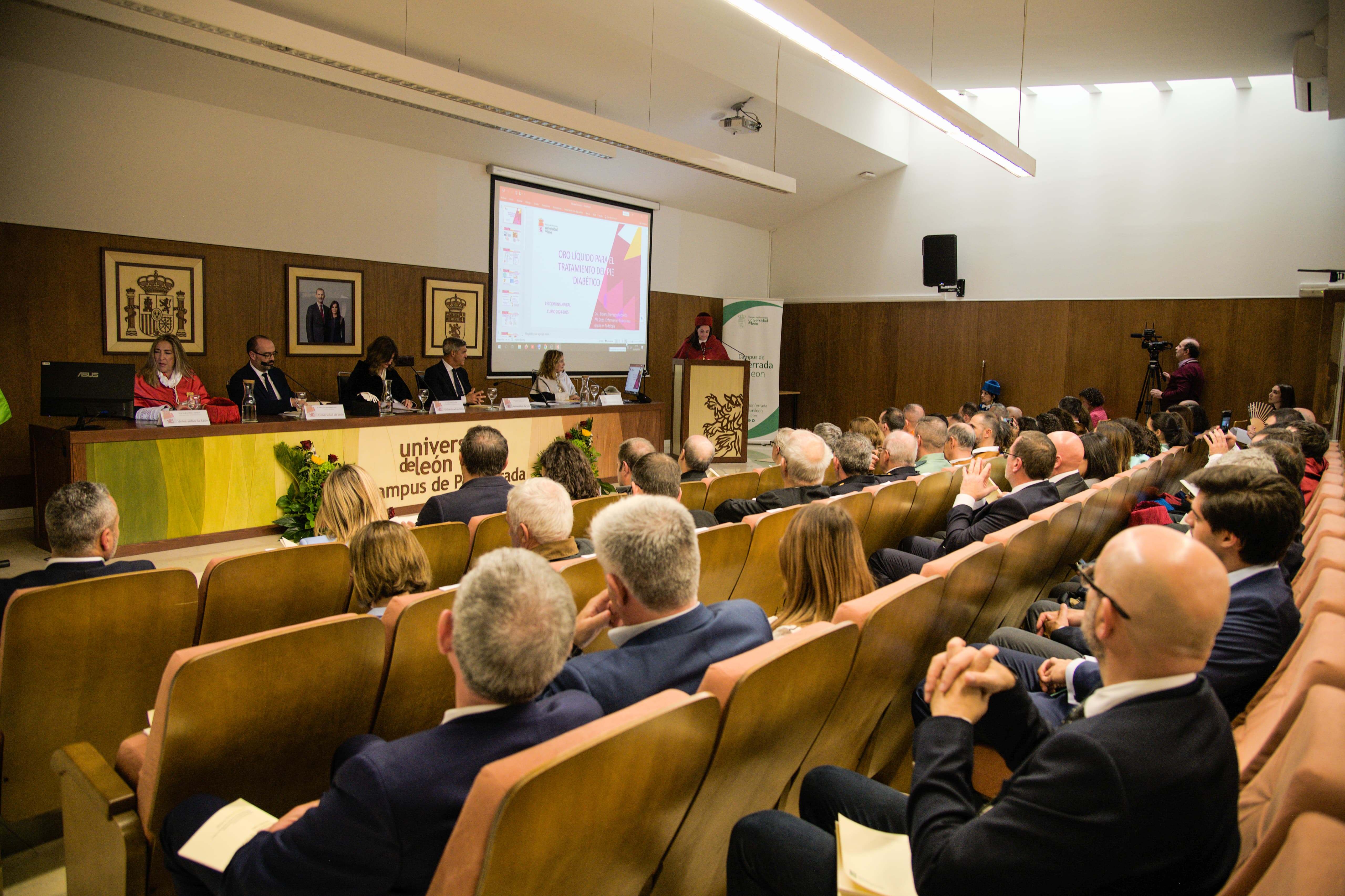 Inauguración del curso 2024/2025 en el Campus de Ponferrada.