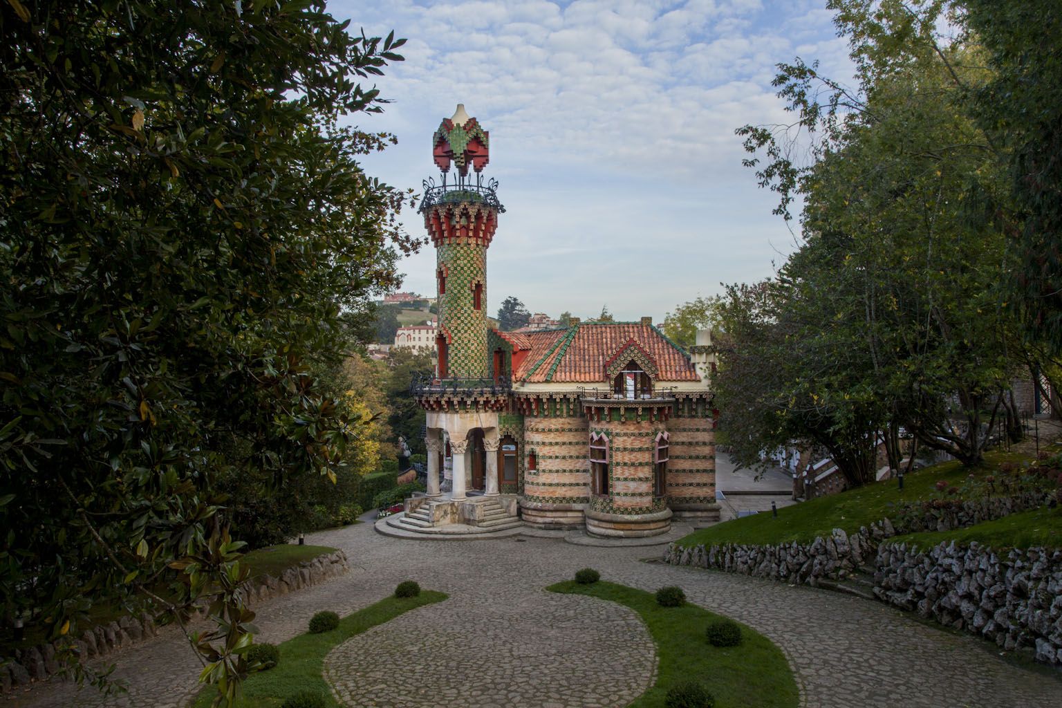 El Capricho de Gaudí de Comillas. | L.N.C.