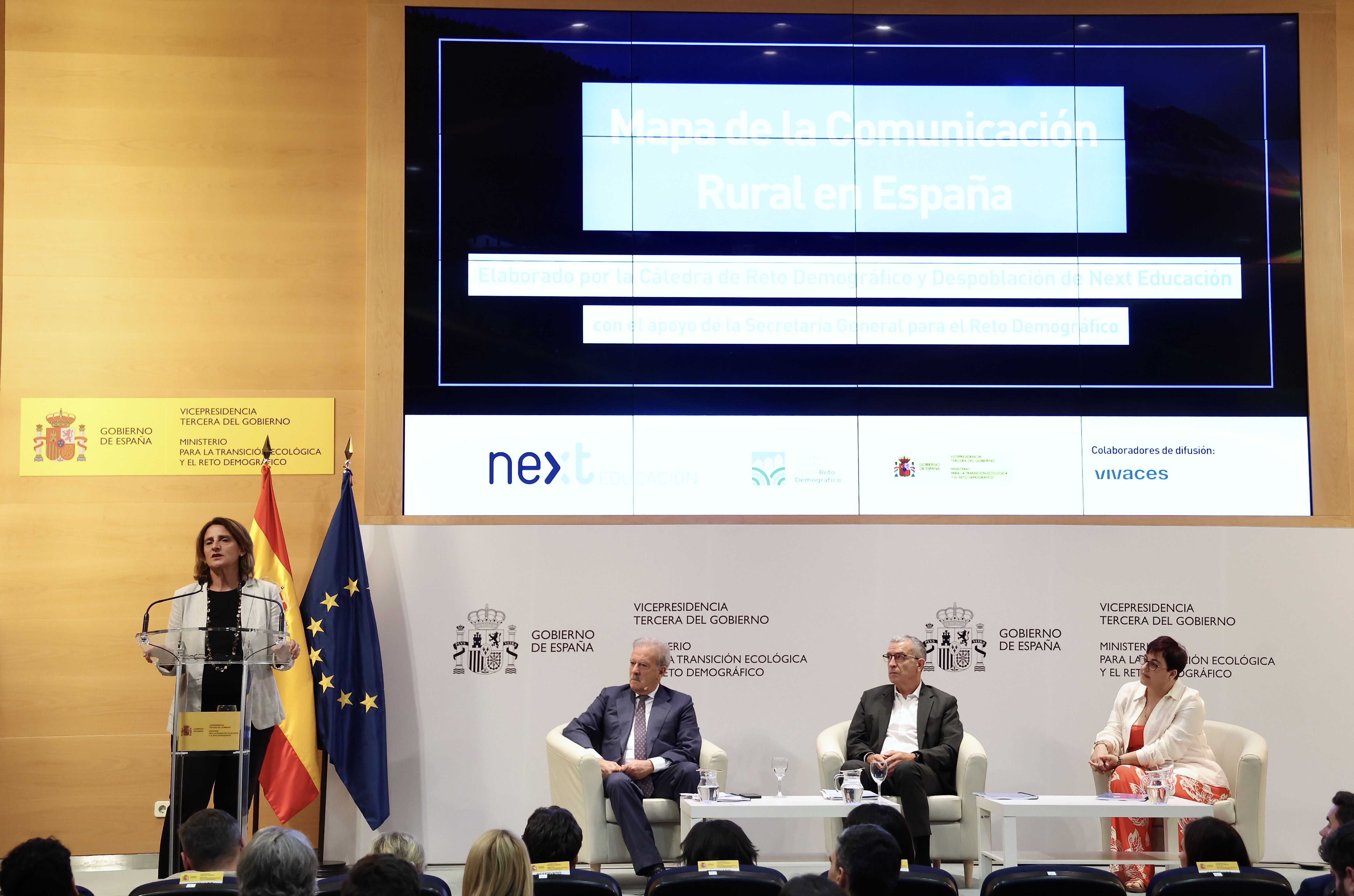 Presentación del Mapa de la Comunicación Rural en Madrid. | JUAN LÁZARO (ICAL)