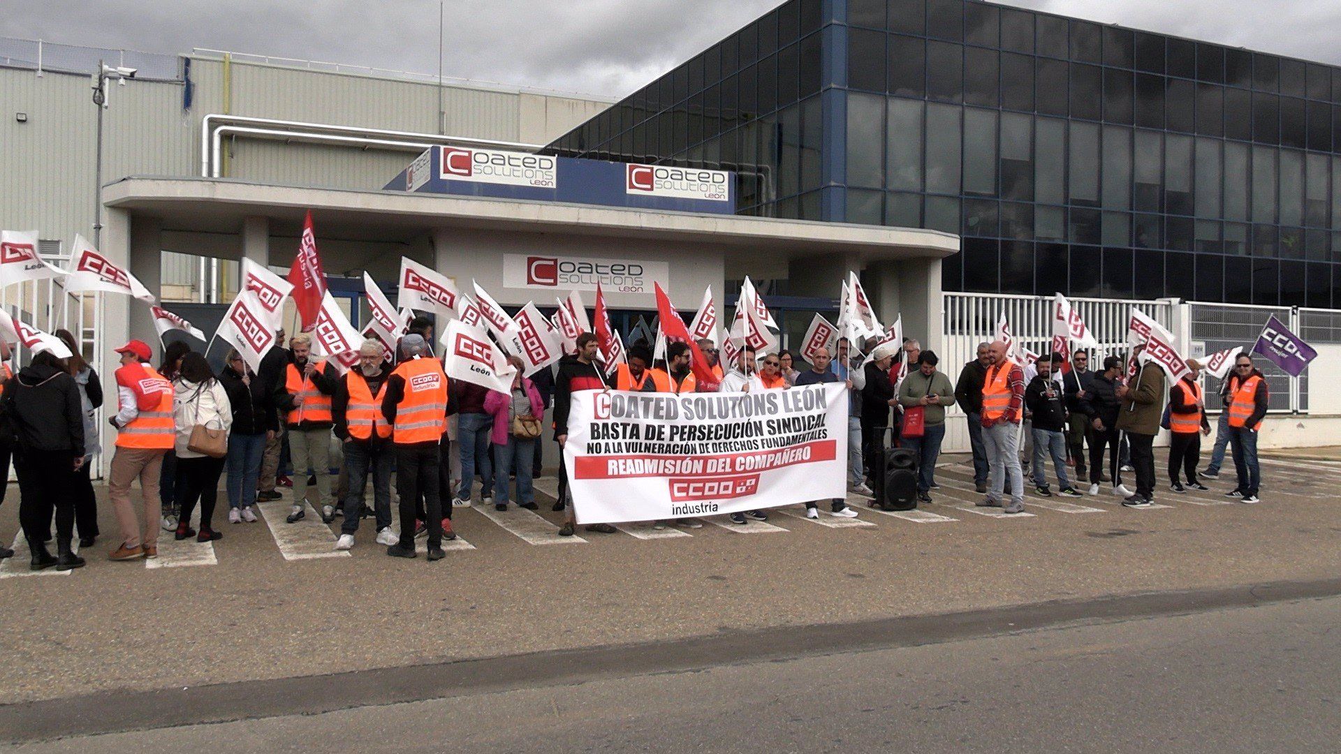 Concentración frente a la empresa León Coated Solutions. | EP