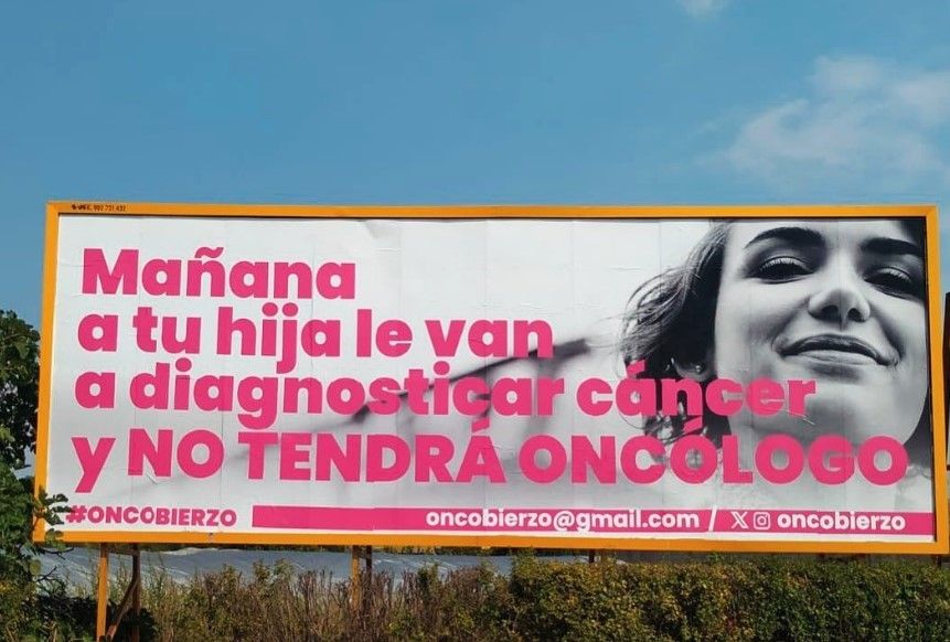 La plataforma oncobierzo ha conseguido costear una campaña para concienciar sobre la falta de facultativos.