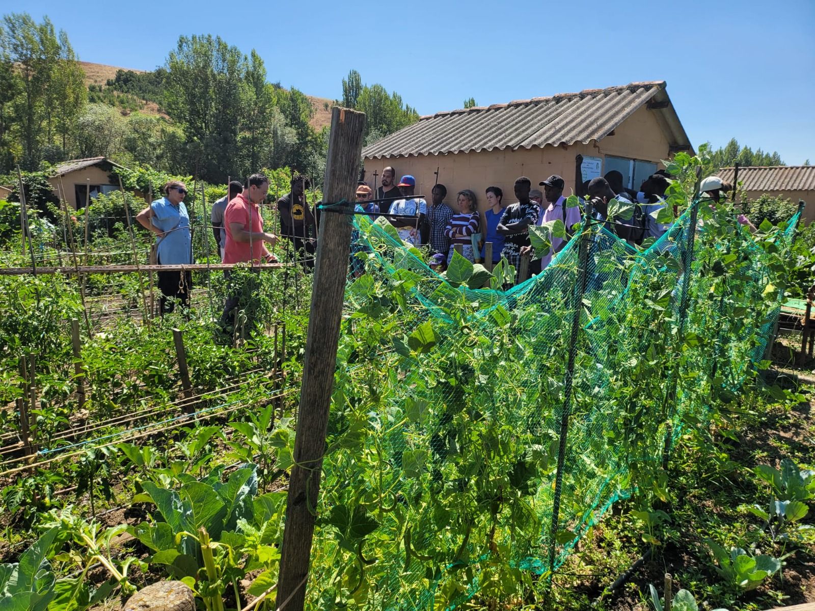 Una de las clases de un curso de producción ecológica realizado. | L.N.C.