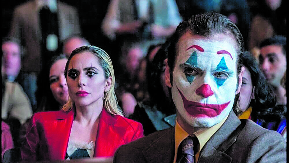 Lady Gaga y Joaquin Phoenix en una imagen de ‘Joker: Folie à Deux’. | L.N.C.