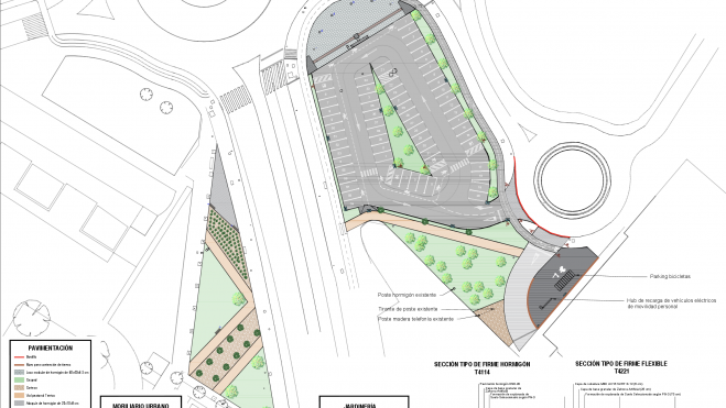 Planos proyecto urbanización y mejora parcelas La Palomera 3