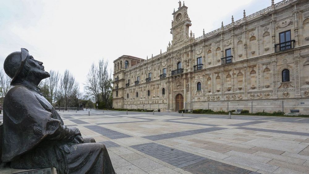 Imagen de archivo del Parador San Marcos de León. | L.N.C.