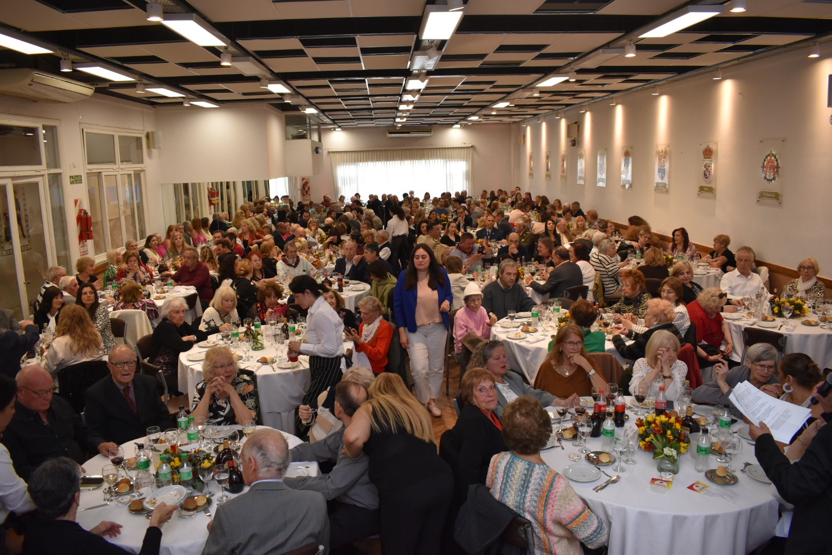 Celebración de españoles en Argentina por el Día de la Hispanidad. | L.N.C.