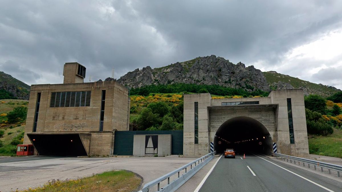 Túnel de El Negrón, en la AP-66 entre León y Asturias. | L.N.C.