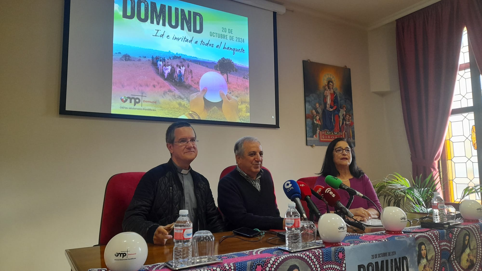 Presentación de la Campaña del Domund en Ponferrada. | MAR IGLESIAS