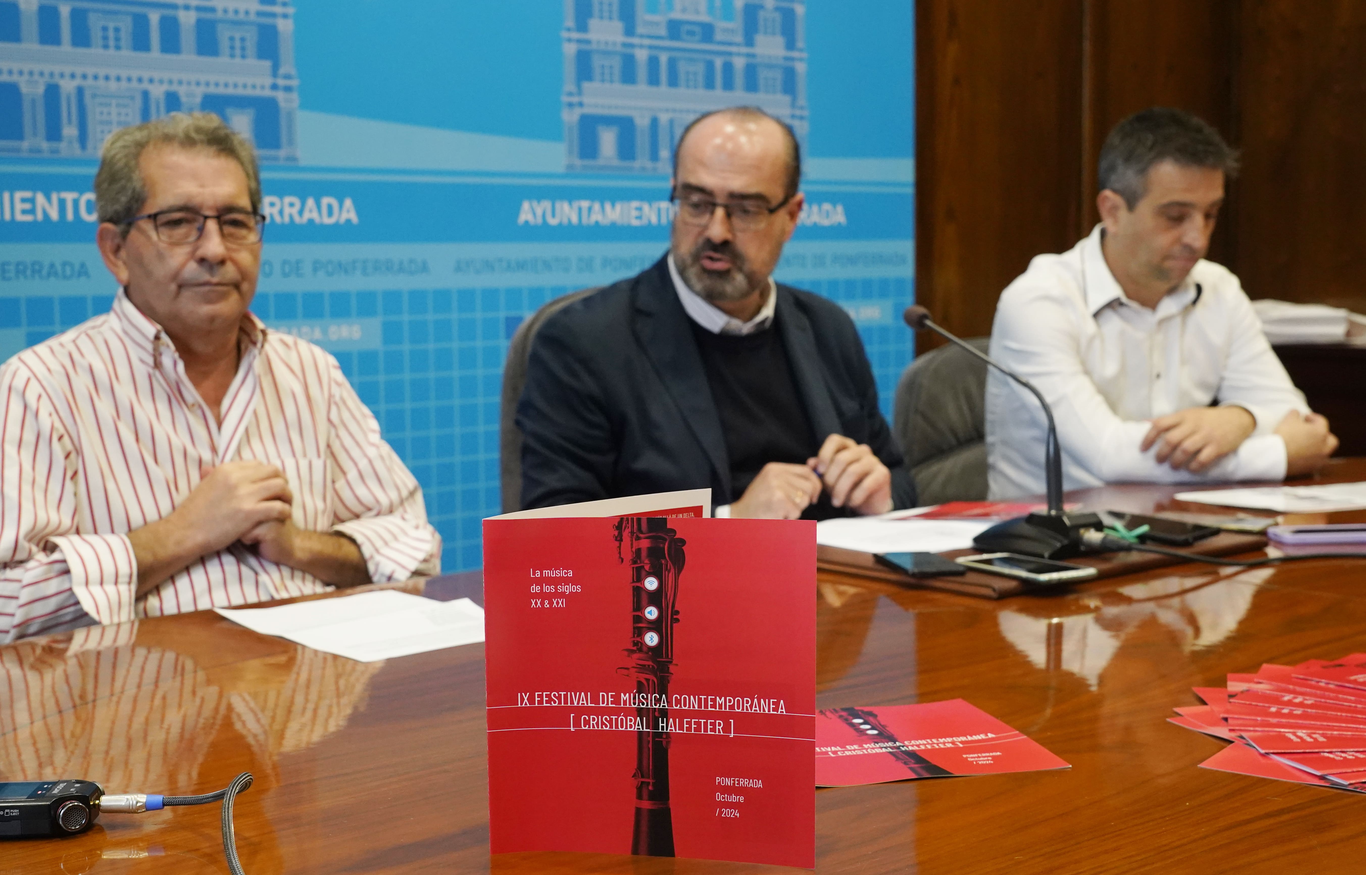 Presentación del IX Festival de Música Contemporánea Cristóbal Halffter. | CÉSAR SÁNCHEZ (ICAL)