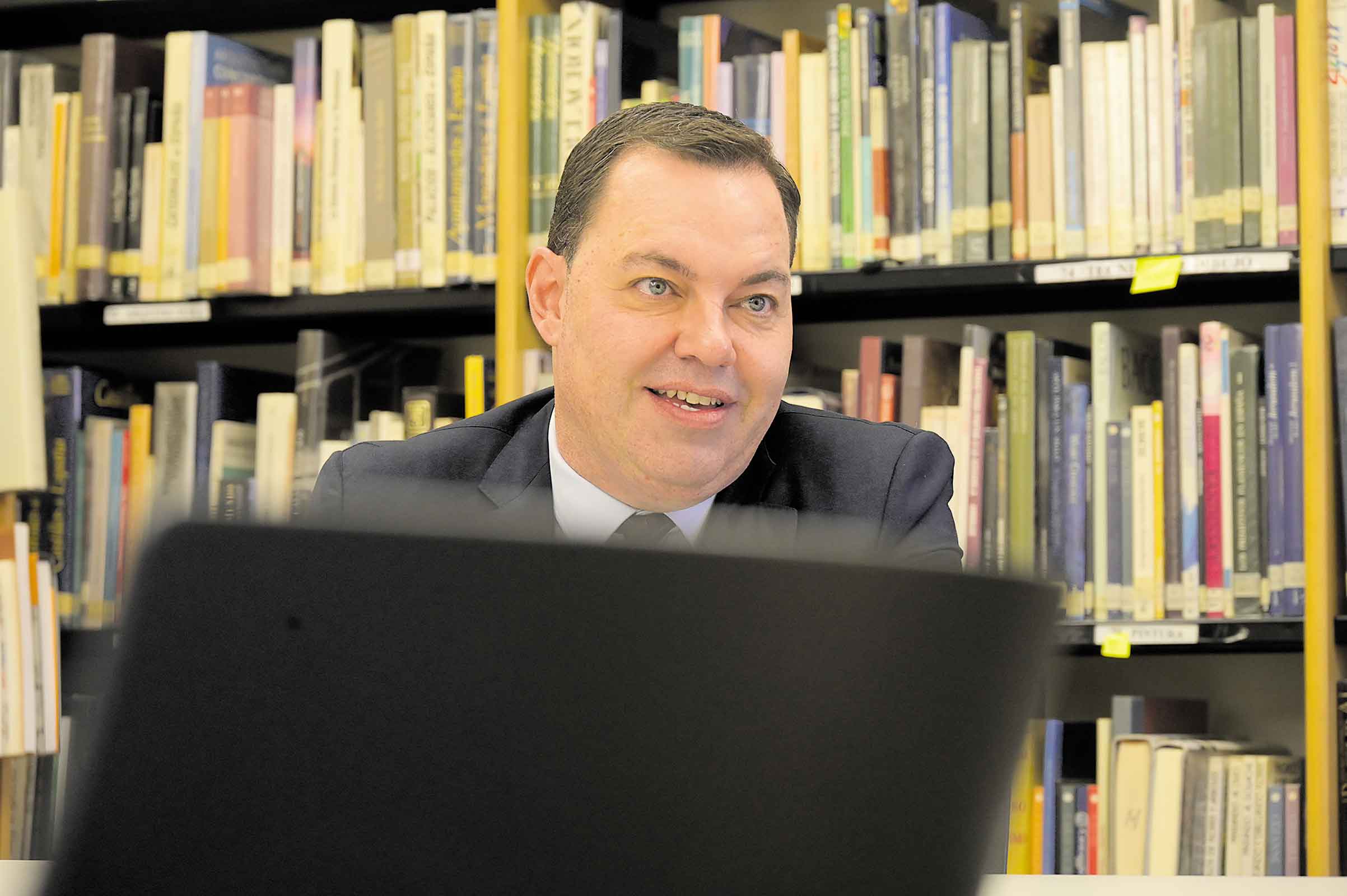 José María Viejo, director general de la Fundación Obra Social de Castilla y León (Fundos). MAUIRICIO PEÑA