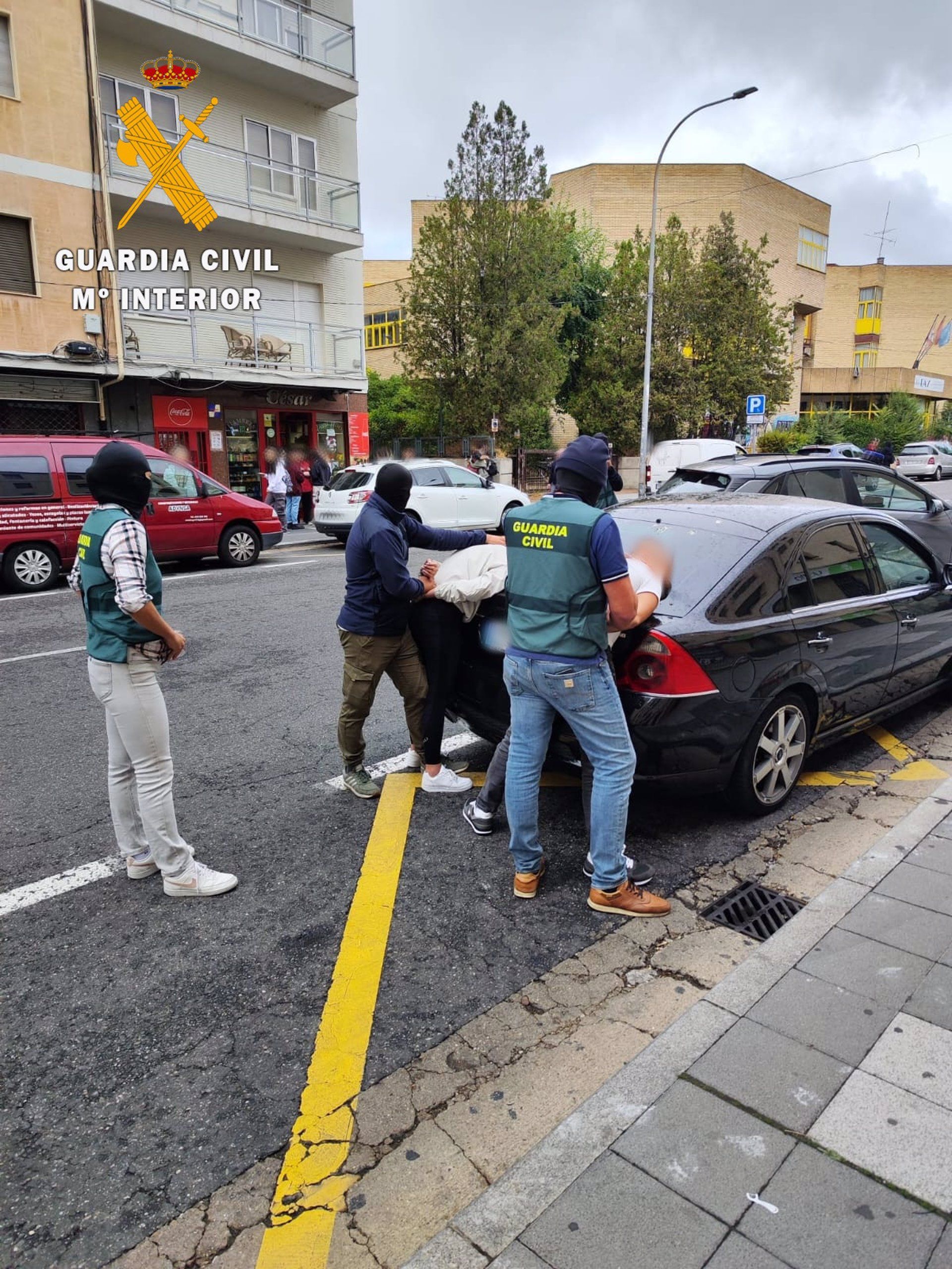 Momento de la detención por parte de la Guardia Civil. | GUARDIA CIVIL