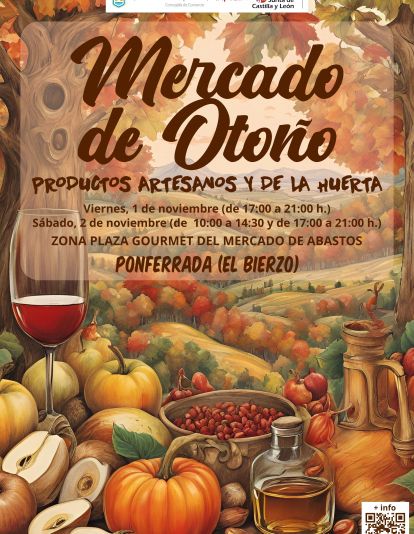 Cartel del Mercado de Otoño.