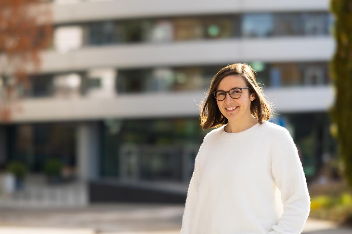 La doctora Cristina Viéitez Manrique, egresada de la Universidad de León.