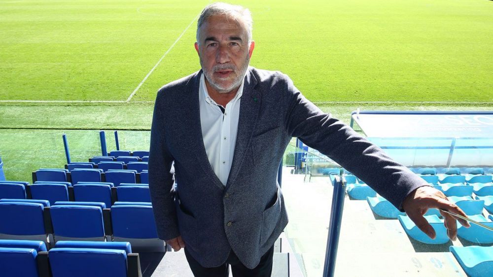 José Fernández Nieto en el Estadio Municipal del Toralín. | L.N.C.