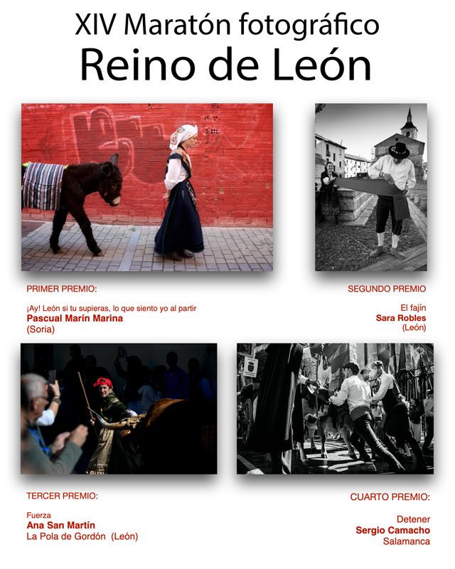 ganadores XIV maratón fotografico REINO DE LEON