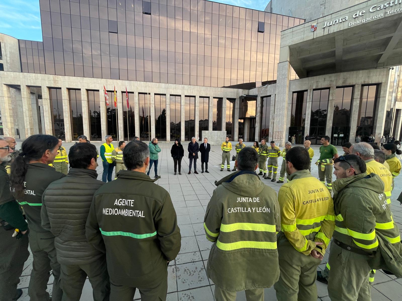 Voluntarios que se desplazan hasta Valencia. | L.N.C.