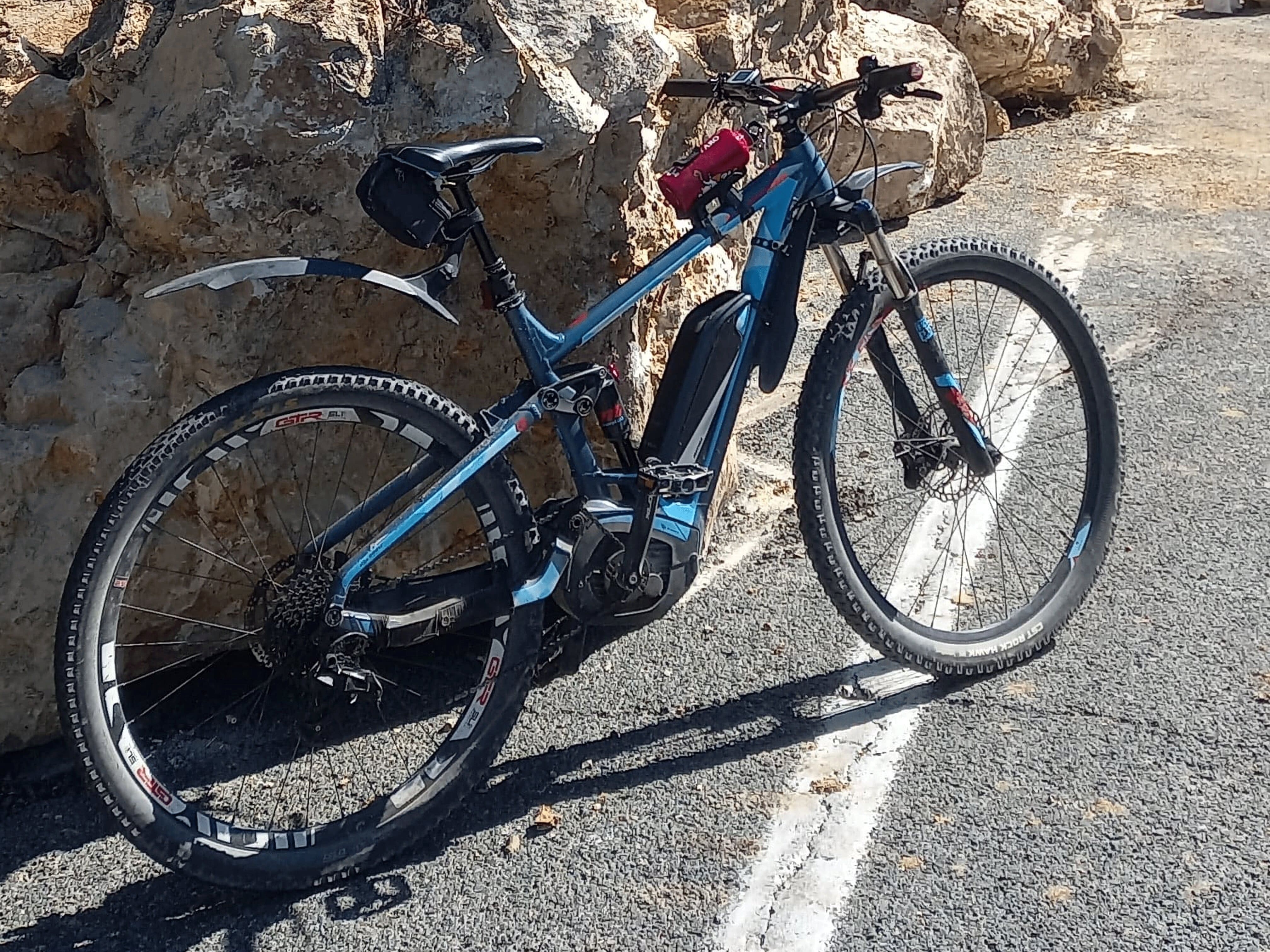 Imagen de la bicicleta eléctrica robada en Ponferrada. | CEDIDA