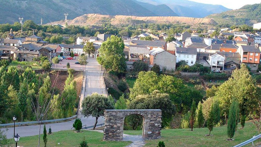 La localidad berciana de Páramo del Sil.