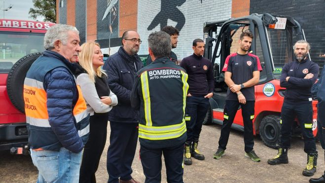 Segundo reemplazo de los bomberos de Ponferrada a la zona 0.