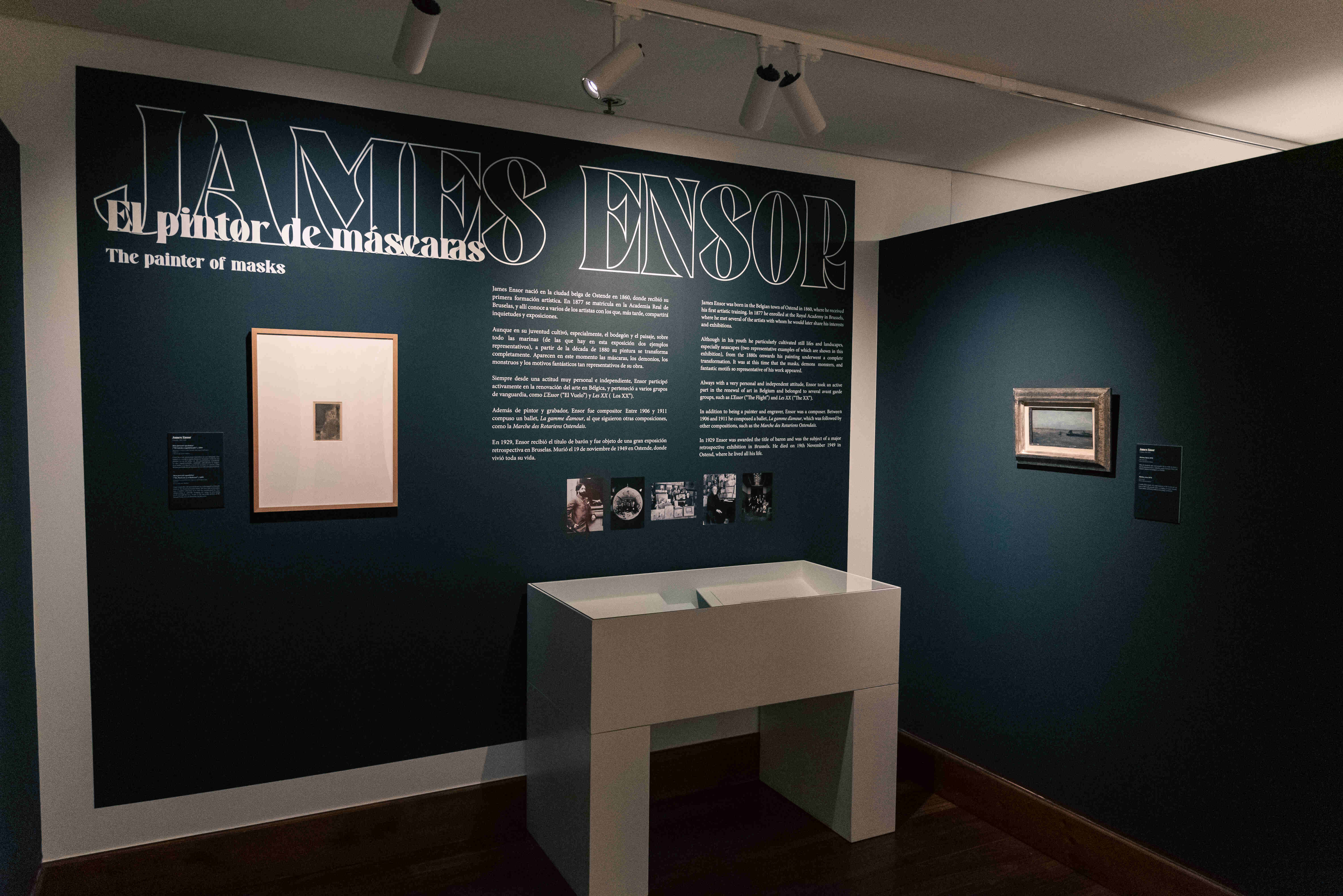 La exposición de James Ensor en el Museo Casa Botines. | L.N.C.