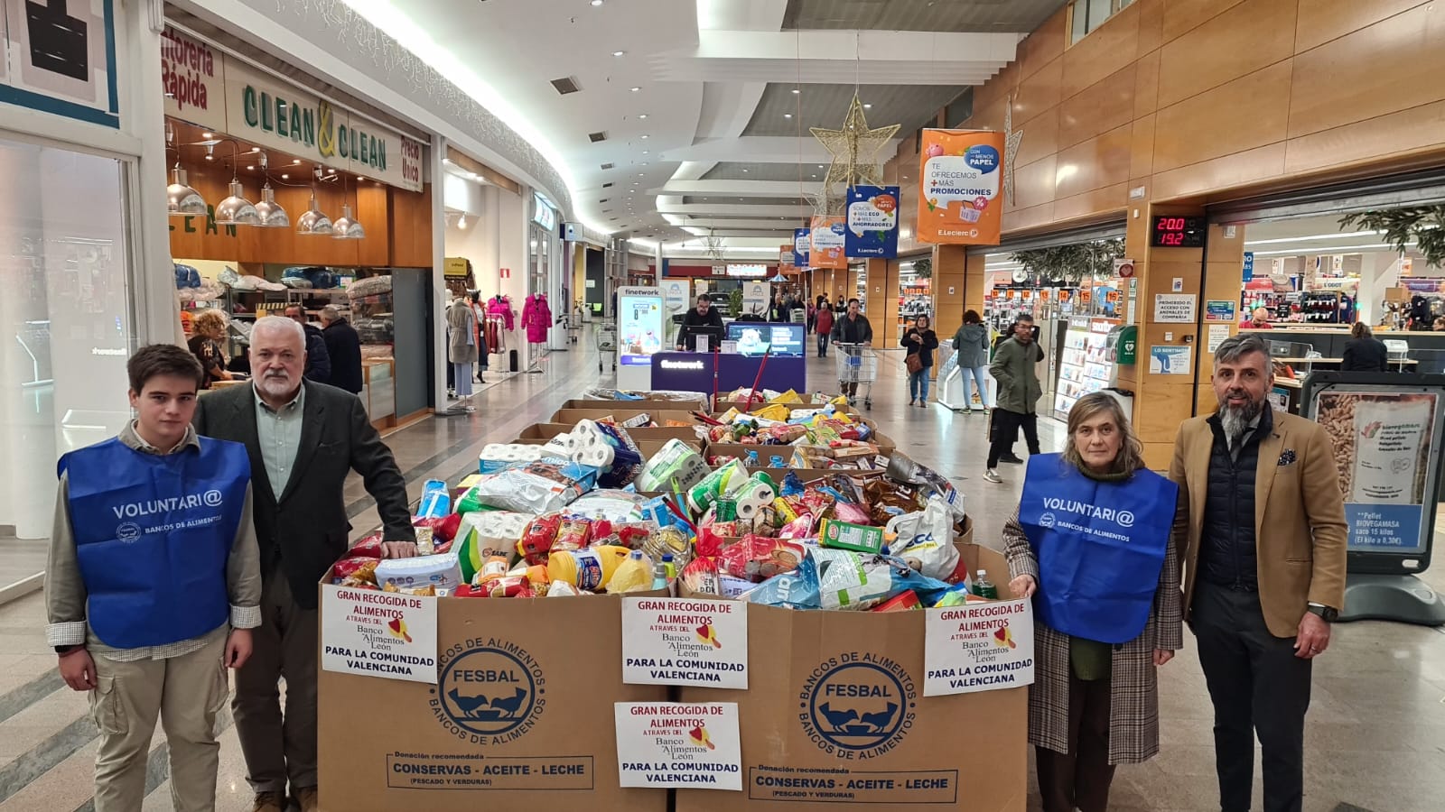 Donaciones en E.Leclerc. | L.N.C.