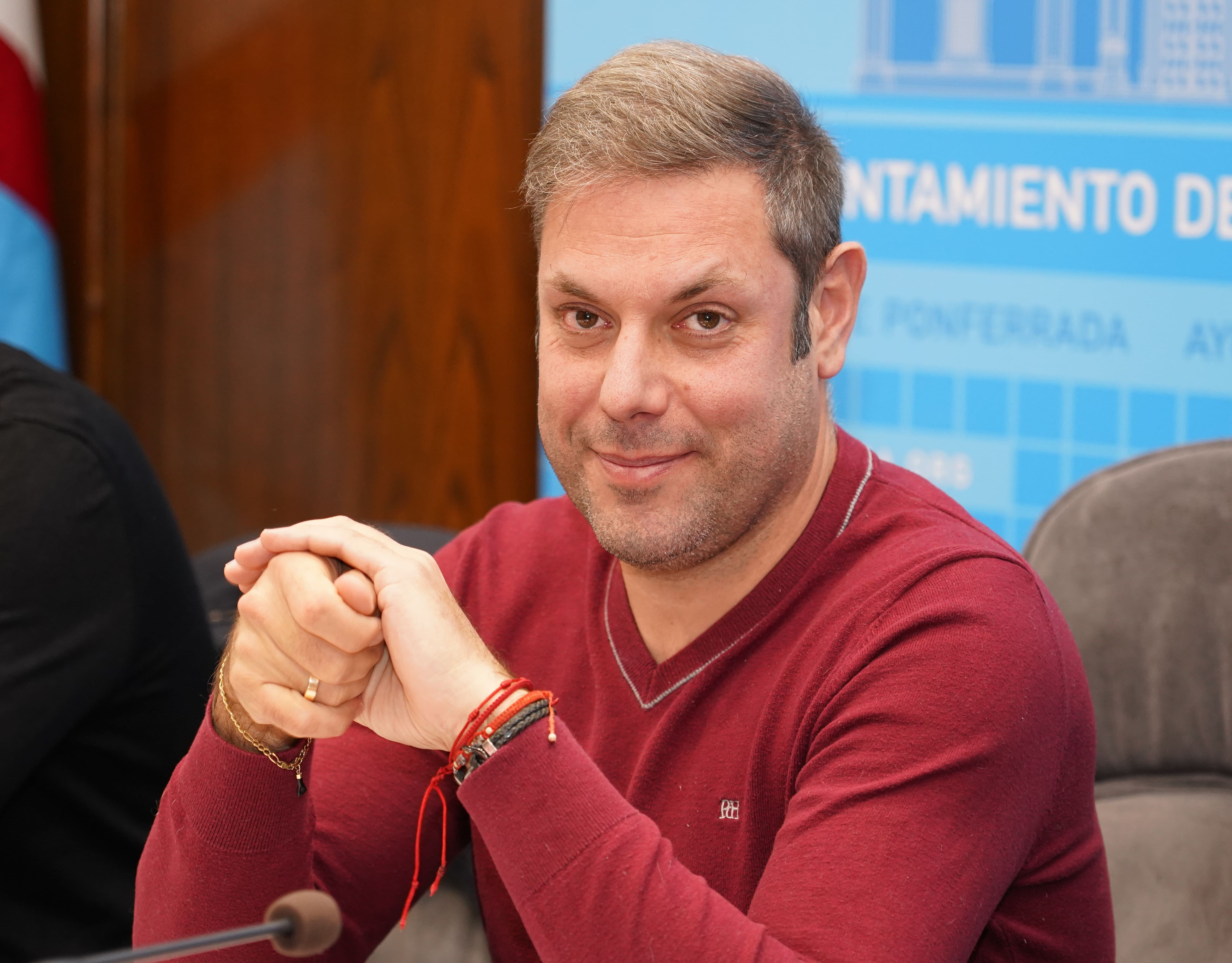 El concejal de Turismo, Iván Alonso, durante la presentación de la Noche Templaria. | César Sánchez (Ical)