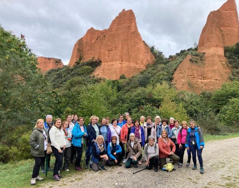 Una de las visitas al paraje de Las Médulas, Patrimonio de la Humanidad. | Guías Bierzo