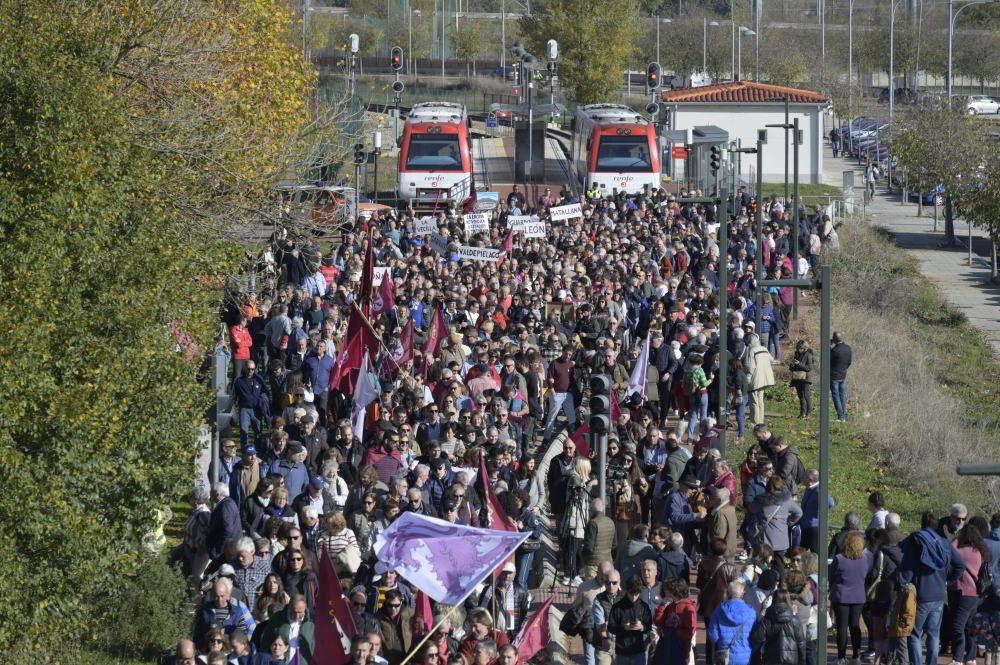 Manifestación FEVE 03