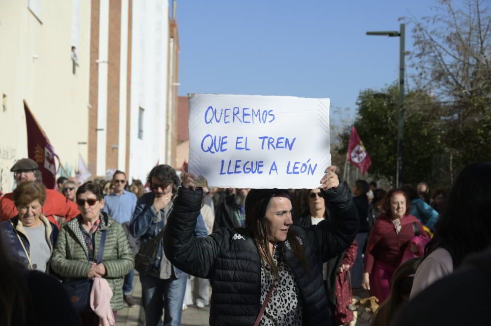 Manifestación FEVE 09