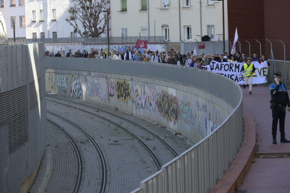 Manifestación FEVE 10