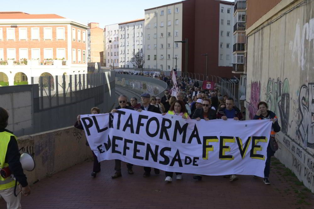 Manifestación FEVE 11