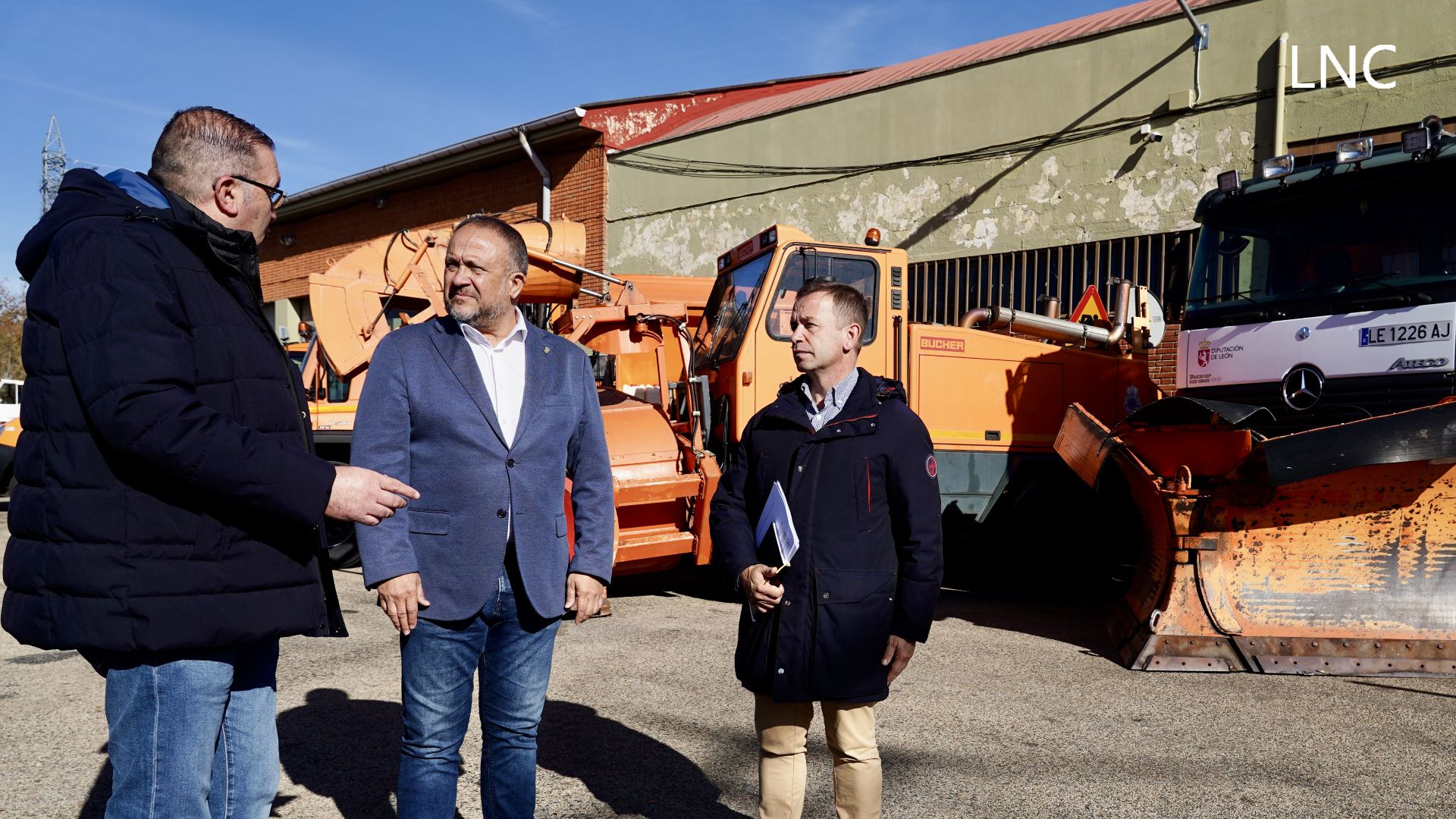 La Diputación de León praparada para hacer frente a la campaña de nevadas