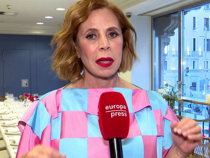 Ágatha Ruiz de la Prada, en una entrevista con Europa Press. | E.P.