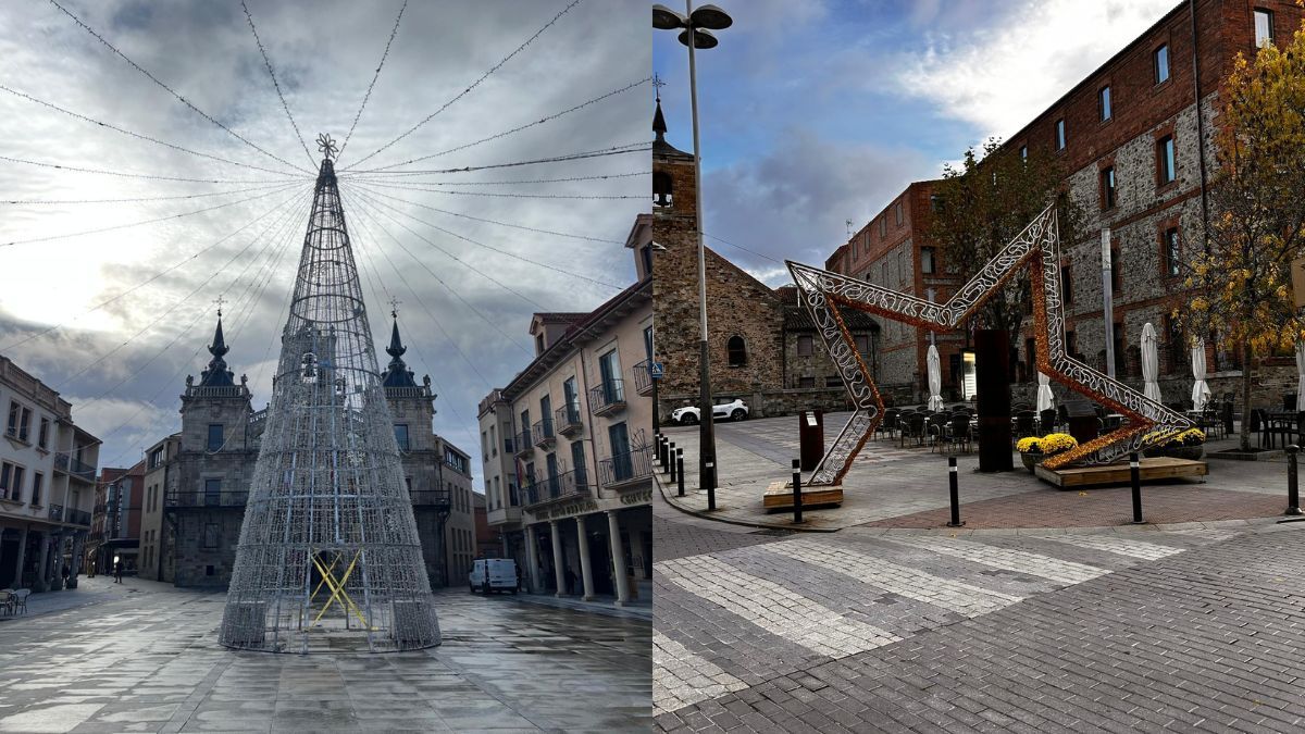 Iluminaciones Rosete ya ha iniciado la instalación de grandes elementos decorativos. | L.N.C.