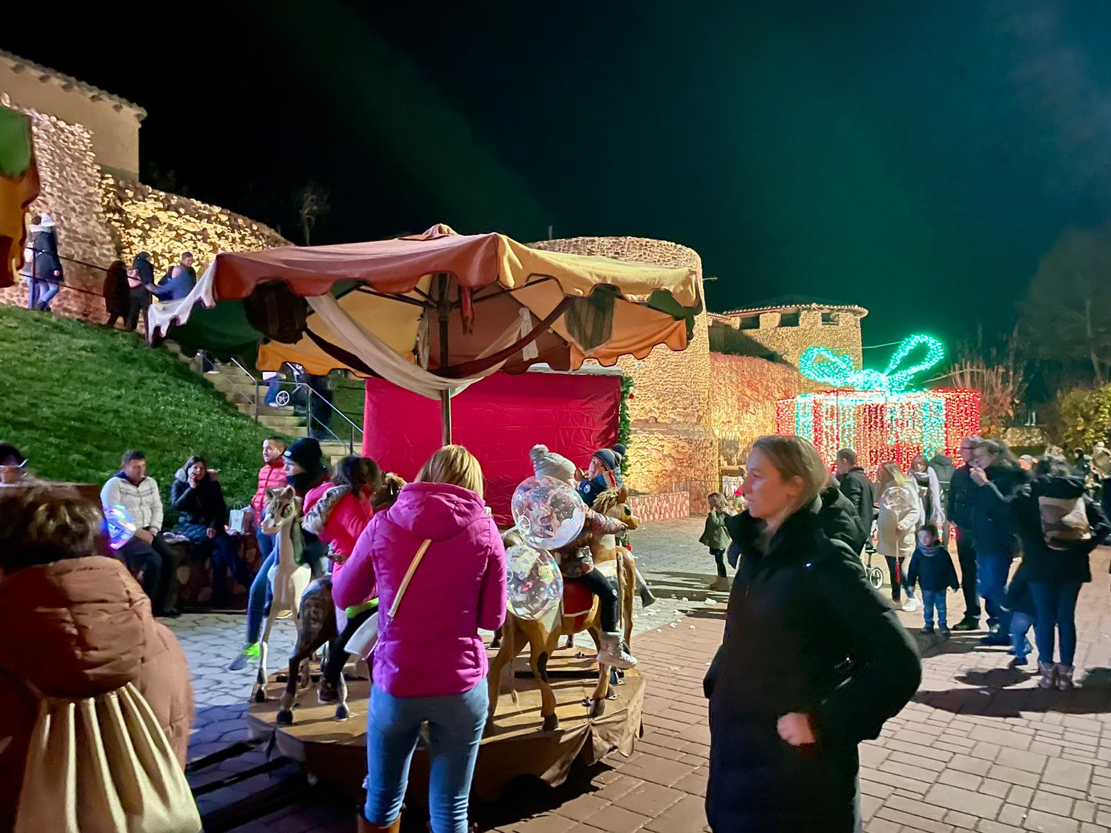 Encendido de la Navidad en Almanza.