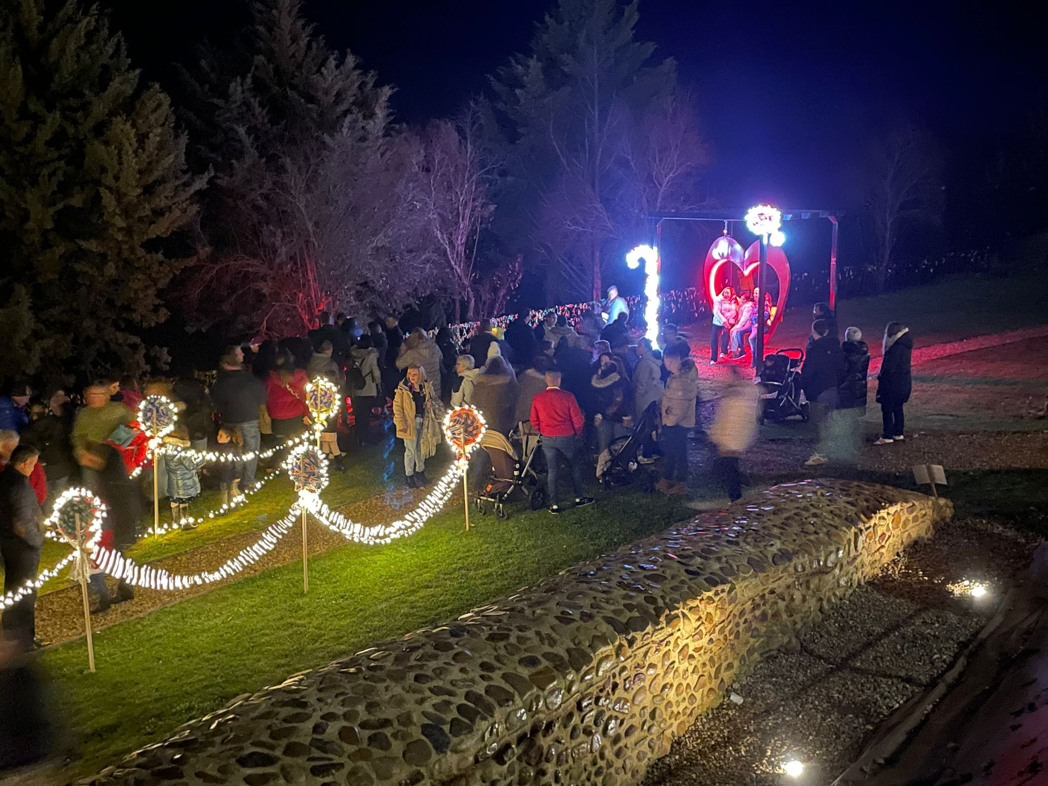 Encendido de la Navidad en Almanza.