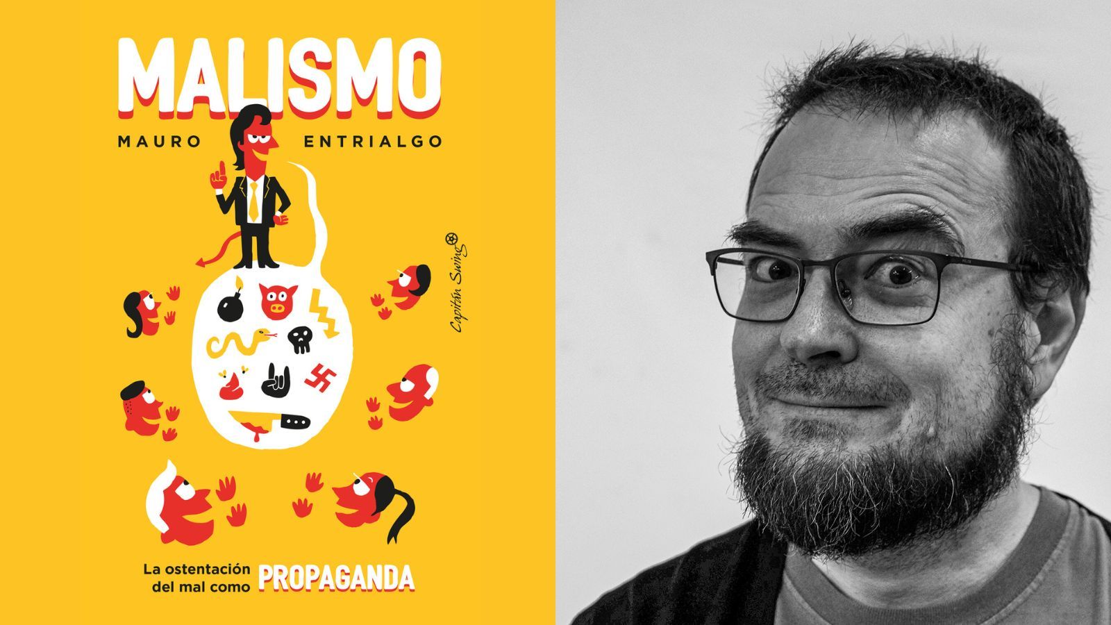 La portada de 'Malismo', el primer ensayo de Mauro Entrialgo. | L.N.C.