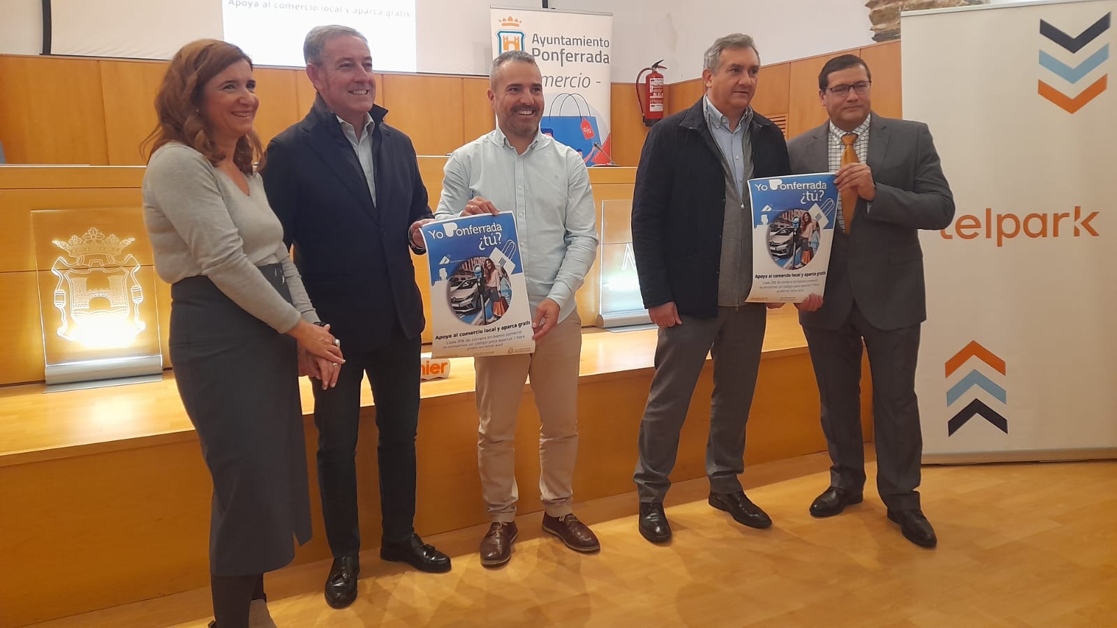 Presentación de la nueva campaña de bonos comercio. | MAR IGLESIAS