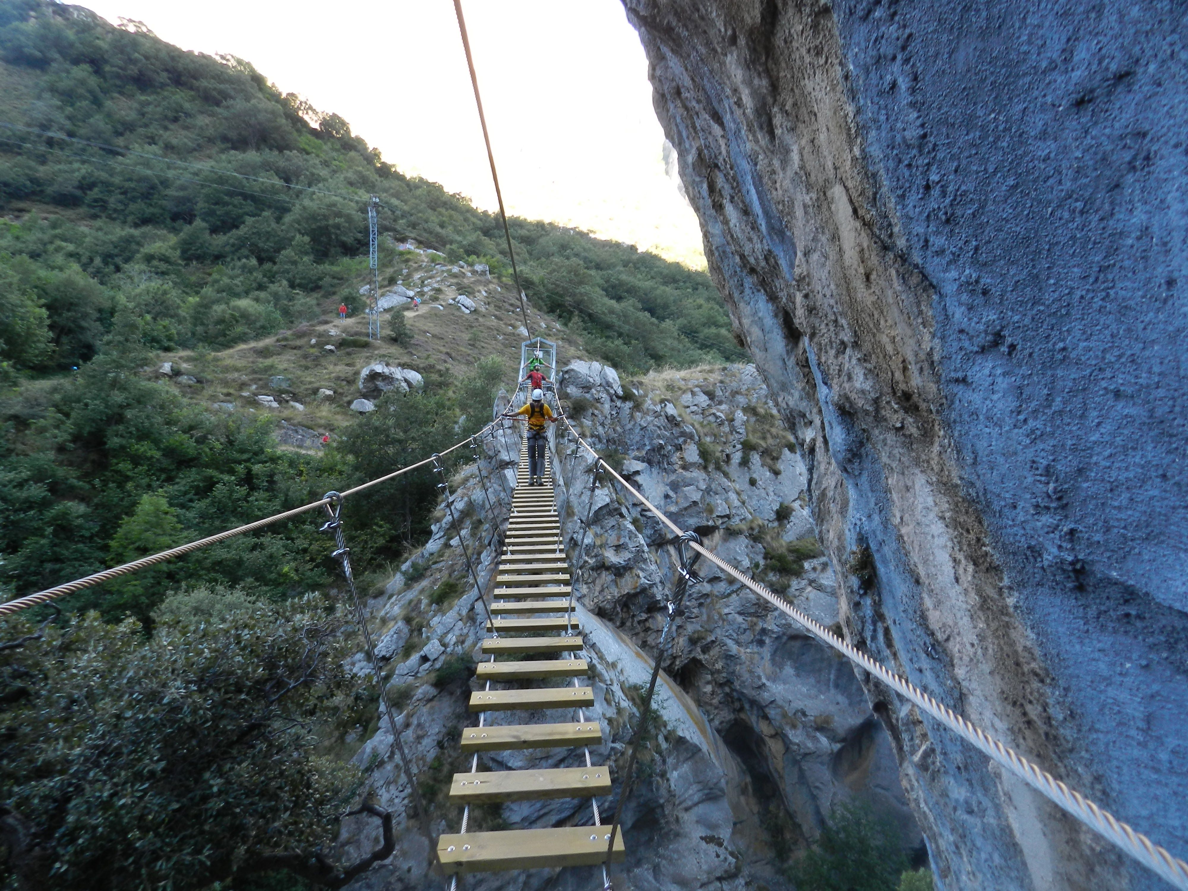 Puente sobre el Cares, da acceso a la Ferrata | MF