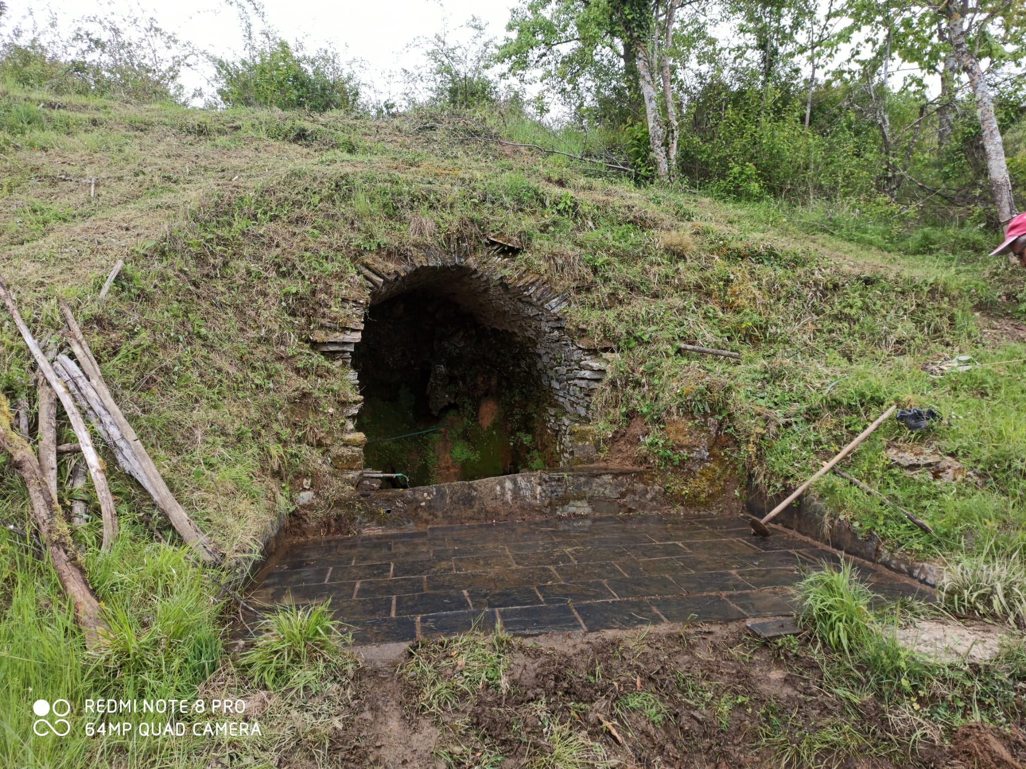 La fuente Arantigua, un elemento patrimonial muy querido.