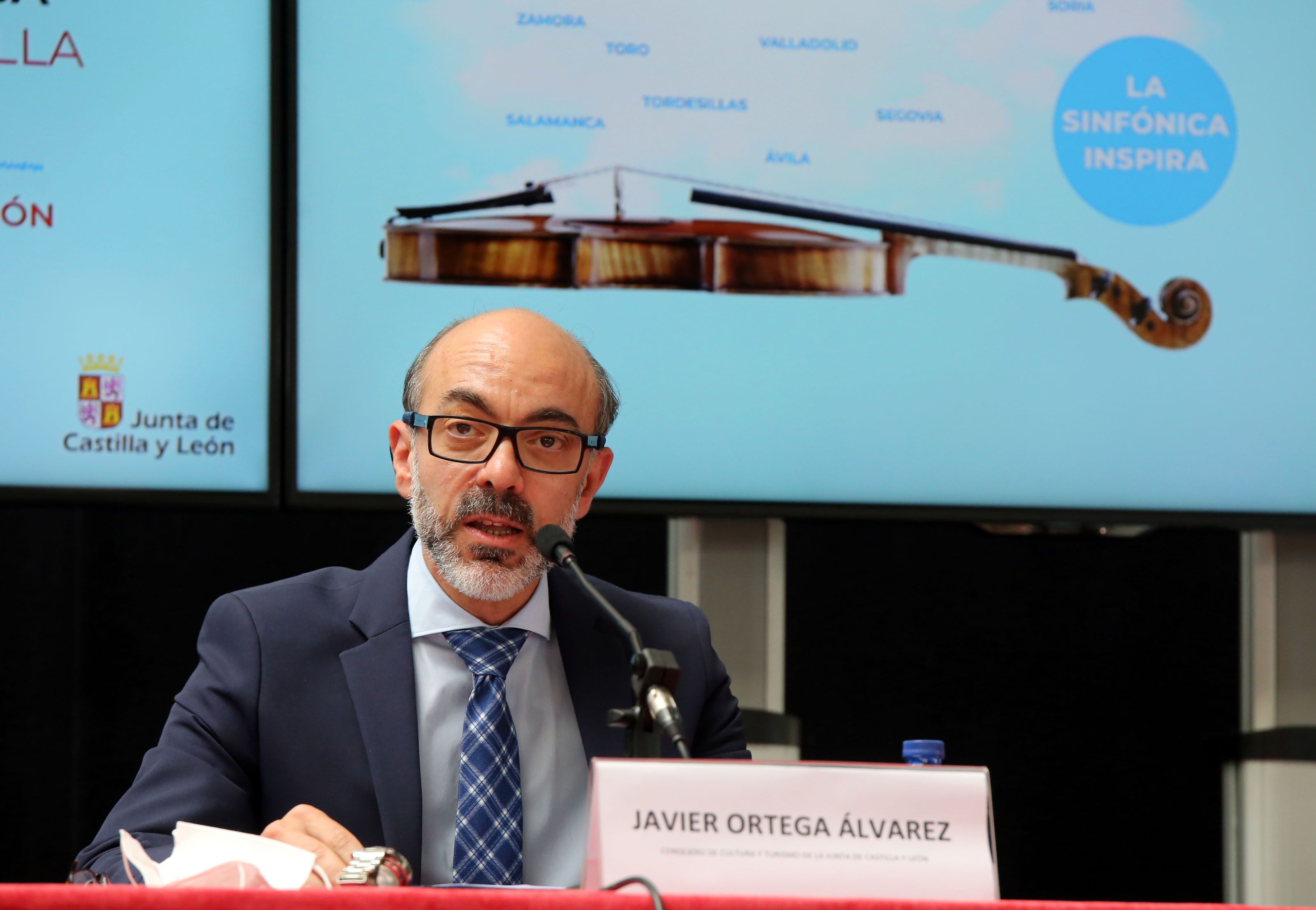 El director cultural de la Biblioteca Nacional de España, Javier Ortega Álvarez, en una imagen de archivo. | RUBÉN CACHO (ICAL)