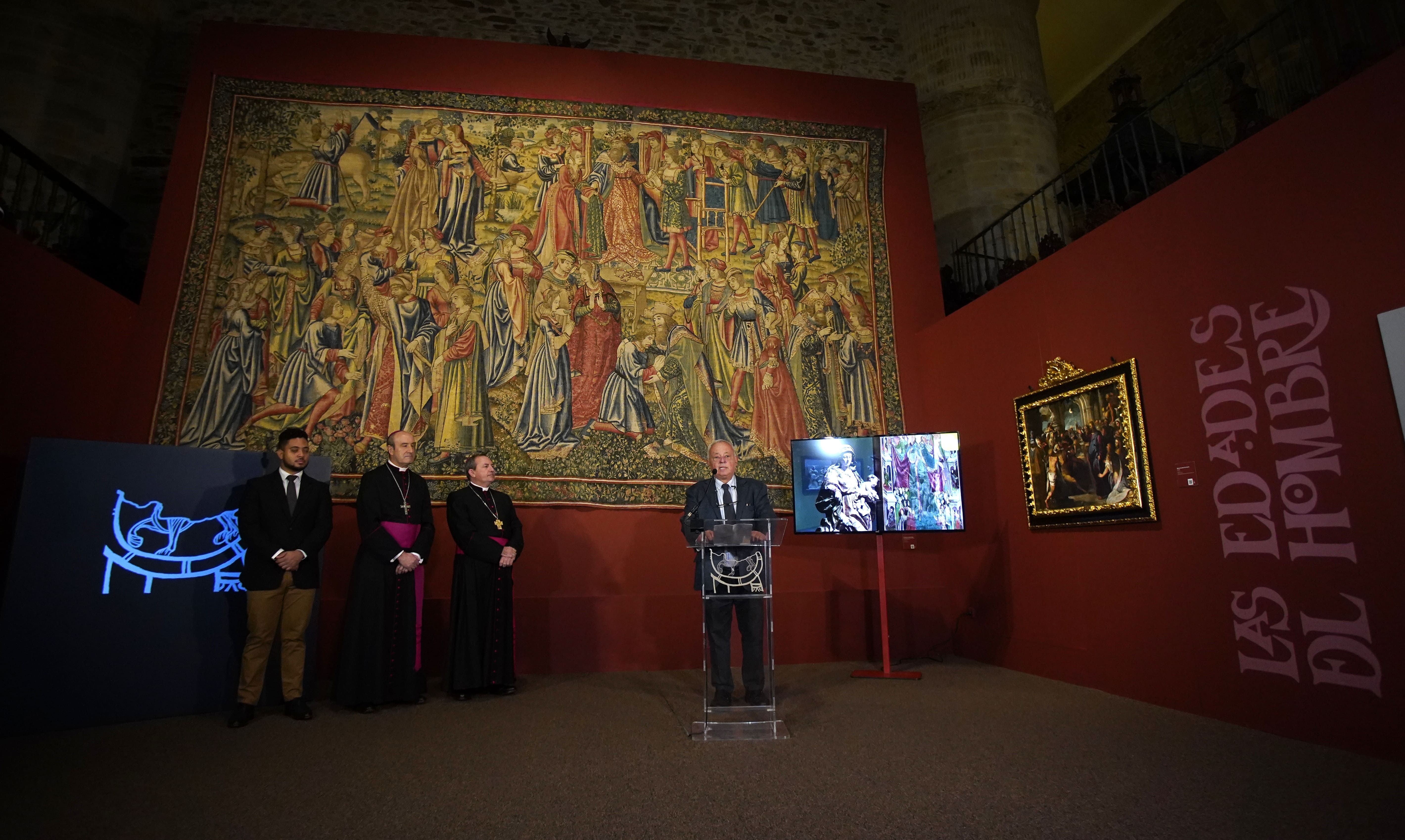 Acto de clausura de Las Edades del Hombre en Villafranca del Bierzo. | CÉSAR SÁNCHEZ (ICAL)