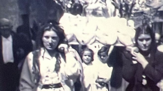 La fotografía más antigua que han localizado sobre los actos.