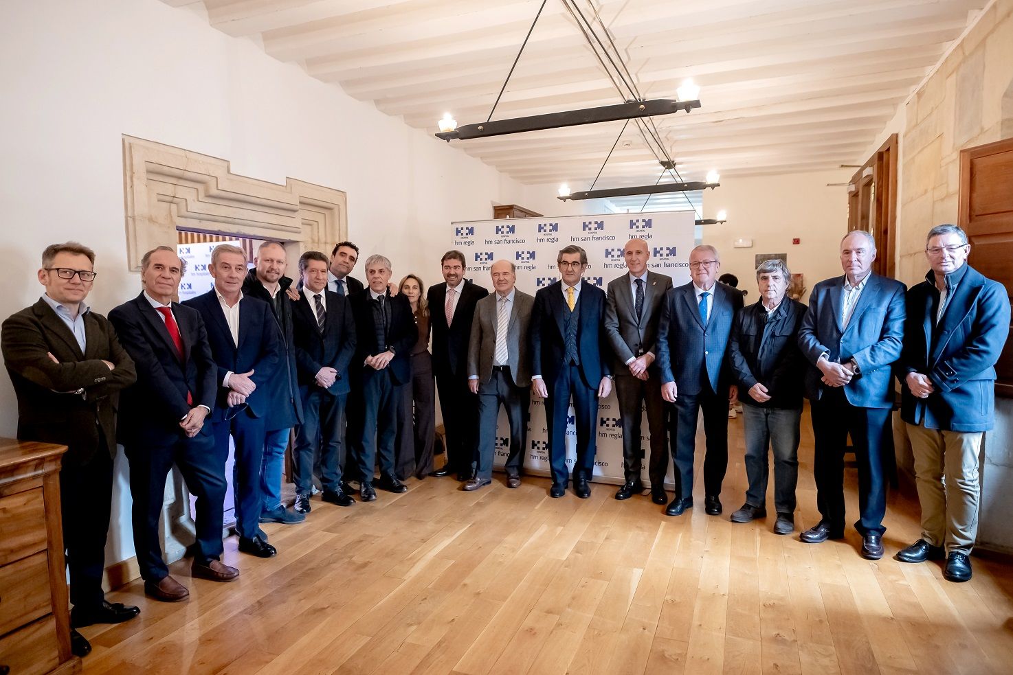 Asistentes al acto de presentación del balance anual de HM Hospitales. | L.N.C.