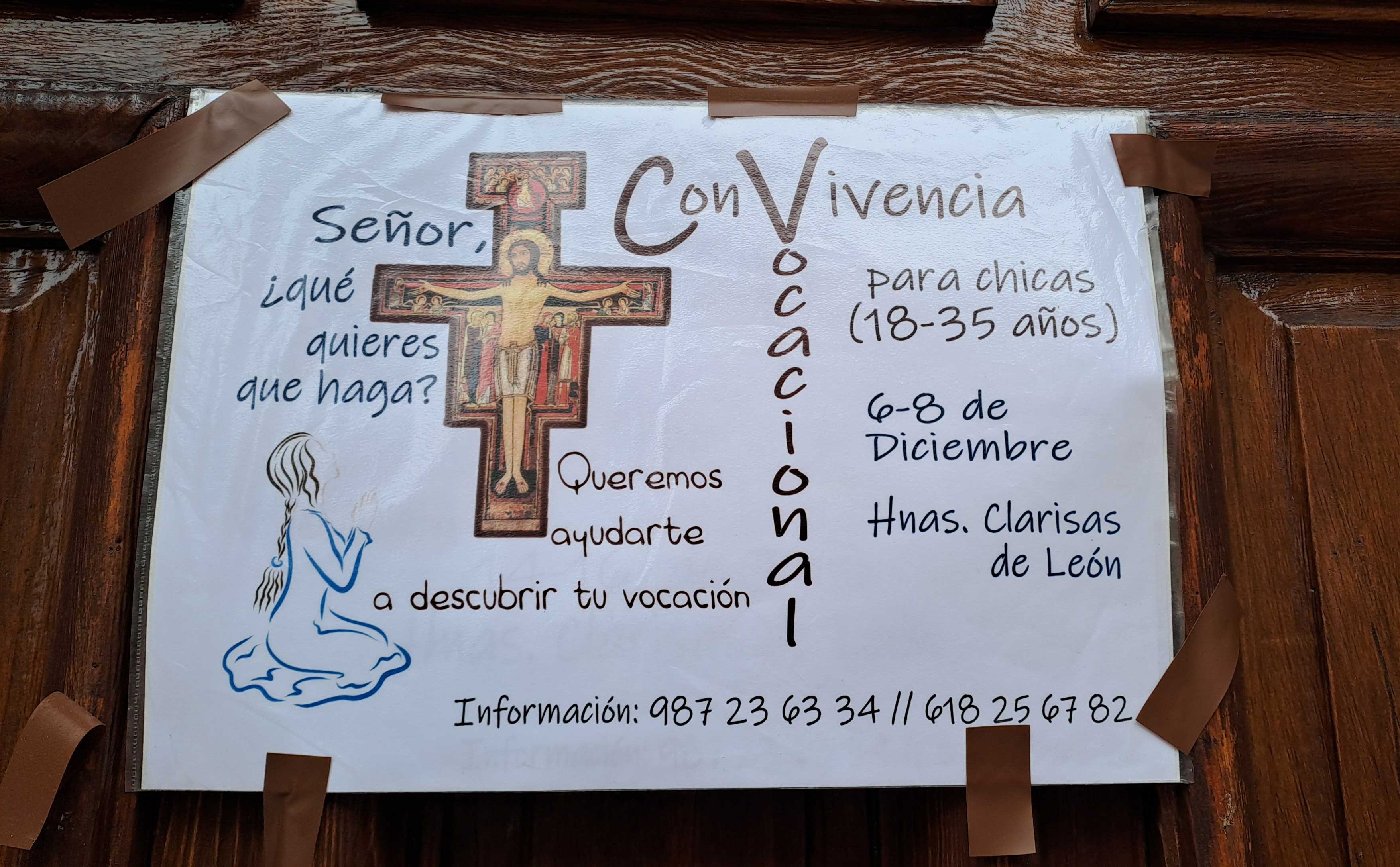 Convocatoria de las monjas clarisas de León. | L.N.C.