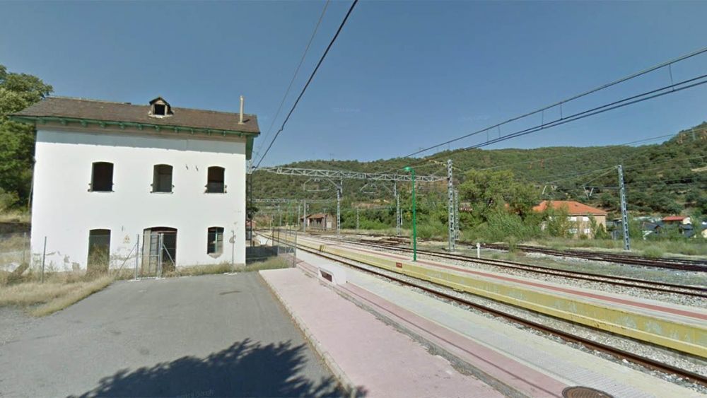 Estación donde se perfila el futuro Museo sobre el accidente de Torre.