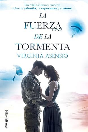 Parte de la portada del libro 'La fuerza de la tormenta'. L.N.C.